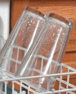 End hard water spots on glassware with Suburban Morris water softening